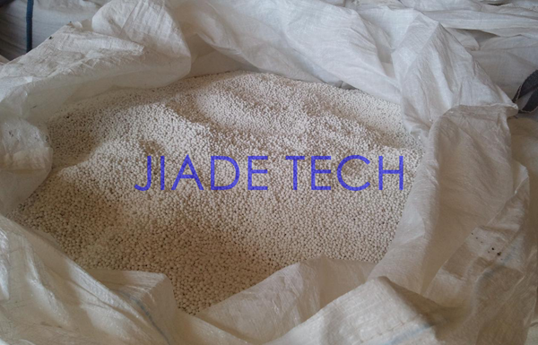 Potassium sulfate ball particles